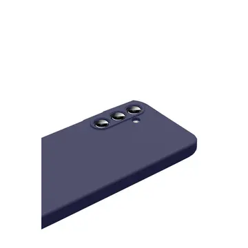 Samsung Galaxy A17 5g Nano İçi Kadife Silikon - Lacivert