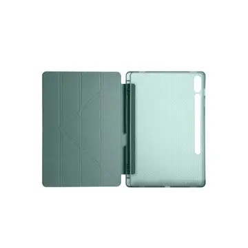 Samsung Galaxy X610 Tab S9 Fe Plus 12.4 Kılıf Kalemlikli Mars Tablet Kılıfı - Koyu Yeşil