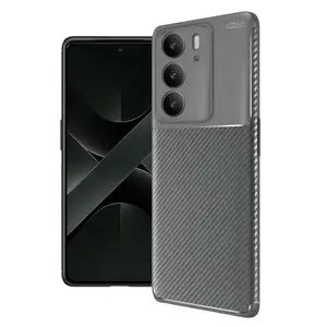 Realme C75 4g Auto Focus Karbon Kapak - Gri