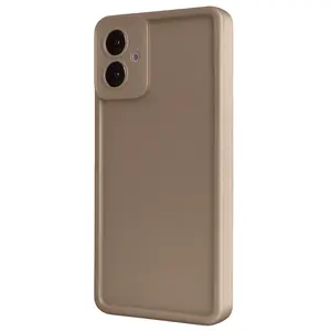 Samsung Galaxy A07 4g Viera Silikon - Kahverengi