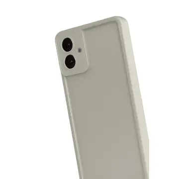 Samsung Galaxy A07 4g Viera Silikon - Krem