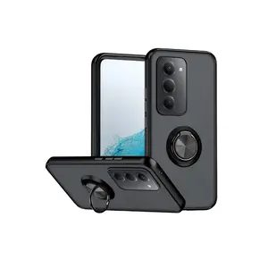 Xiaomi Redmi 15 4g Montreal Yüzüklü Silikon Kapak - Siyah