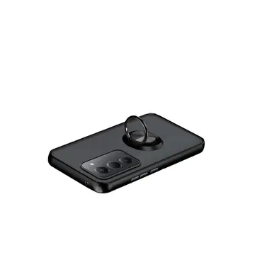Xiaomi Redmi 15 4g Montreal Yüzüklü Silikon Kapak - Siyah