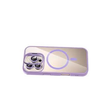 Joko  İphone 16 Pro Remim Lensli Magsafe Standlı Kapak - Lila
