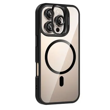 Joko  İphone 16 Pro Remim Lensli Magsafe Standlı Kapak - Siyah