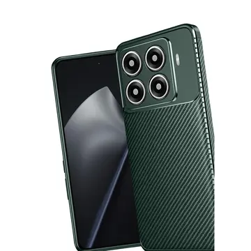 Xiaomi Mi 15t Pro Auto Focus Karbon Kapak - Koyu Yeşil