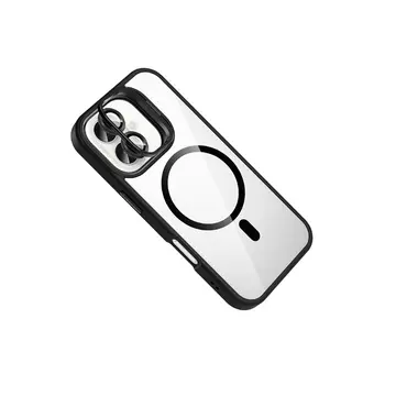 Joko  İphone 17 Remim Lensli Magsafe Standlı Kapak - Siyah