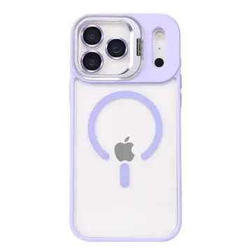 Joko  İphone 17 Pro Max Remim Lensli Magsafe Standlı Kapak - Lila