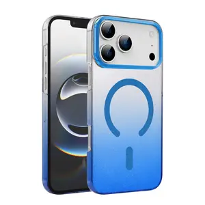 İphone 17 Pro Glossy Magsafe Kapak - Mavi