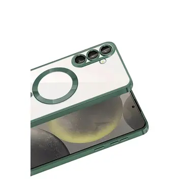 Samsung Galaxy S26 Kross Magneticsafe Kapak - Koyu Yeşil