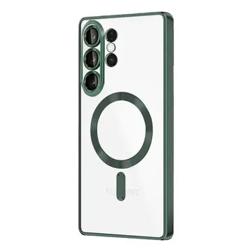 Samsung Galaxy S26 Ultra Kross Magneticsafe Kapak - Koyu Yeşil