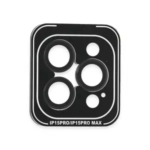 Joko  İphone 15 Pro Max Pvd Metal Kamera Lens - Siyah