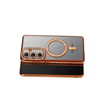 Samsung Galaxy S26 Joke Simli Magneticsafe Kılıf - Turuncu