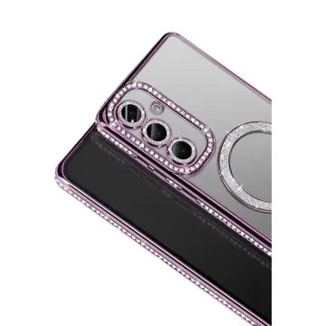 Samsung Galaxy S26 Plus Joke Simli Magneticsafe Kılıf - Derin Mor