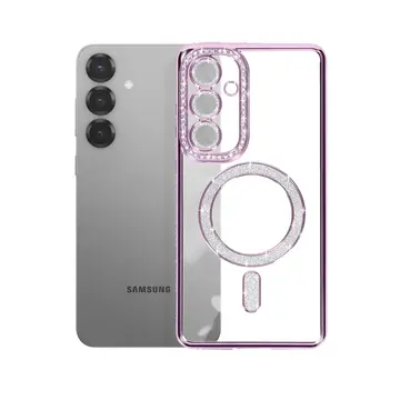 Samsung Galaxy S26 Plus Joke Simli Magneticsafe Kılıf - Derin Mor