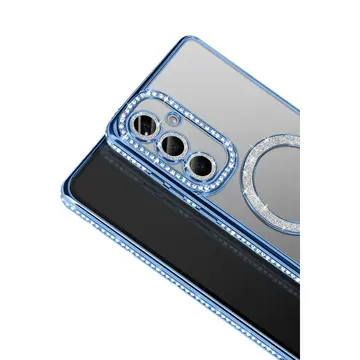 Samsung Galaxy S26 Plus Joke Simli Magneticsafe Kılıf - Mavi