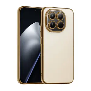 Xiaomi Mi 15 Razer Lensli Silikon - Gold
