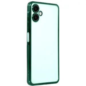 Samsung Galaxy A07 4g Razer Lensli Silikon - Yeşil
