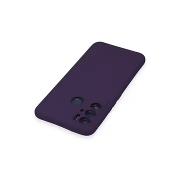 Tecno Pova Neo Kılıf Nano İçi Kadife Silikon - Mor