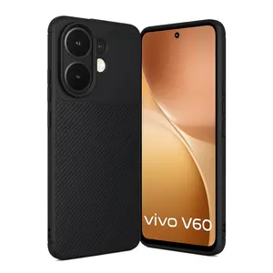 Vivo V60 5g Auto Focus Karbon Kapak - Siyah
