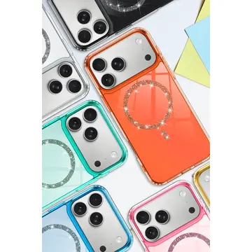 İphone 17 Pro Max Live Diamond Magsafe Kapak - Siyah