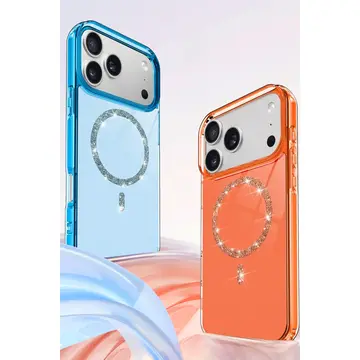 İphone 17 Pro Max Live Diamond Magsafe Kapak - Siyah