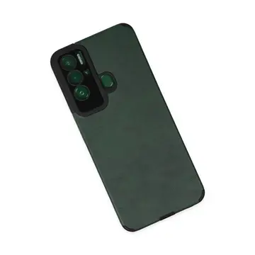 Tecno Pova Neo Kılıf Loop Deri Silikon - Yeşil