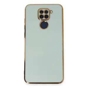 Xiaomi Redmi Note 9 Kılıf Volet Silikon - Açık Yeşil