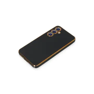 Samsung Galaxy S23 Fe Kılıf Volet Silikon - Siyah