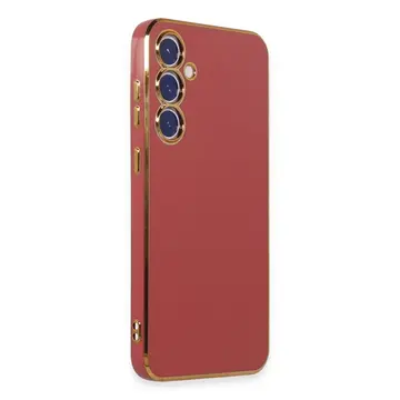 Samsung Galaxy S23 Fe Kılıf Volet Silikon - Kırmızı