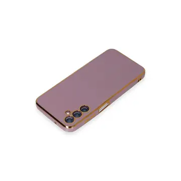 Samsung Galaxy M14 5g Kılıf Volet Silikon - Mor