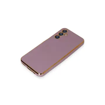 Samsung Galaxy M14 5g Kılıf Volet Silikon - Mor
