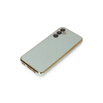 Samsung Galaxy M14 5g Kılıf Volet Silikon - Açık Yeşil
