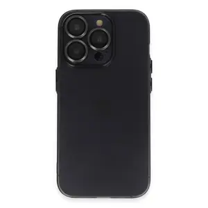 İphone 13 Pro Kılıf Luko Lens Silikon - Siyah