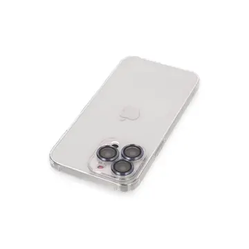 İphone 13 Pro Max Kılıf Luko Lens Silikon - Sierra Blue