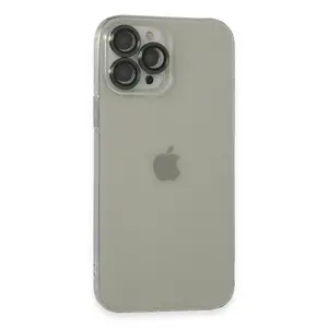 İphone 13 Pro Max Kılıf Luko Lens Silikon - Yeşil