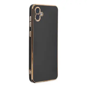 Samsung Galaxy A04 Kılıf Volet Silikon - Siyah
