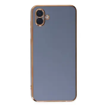Samsung Galaxy A04 Kılıf Volet Silikon - Mavi