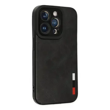 İphone 14 Pro Kılıf Loop Deri Silikon - Siyah