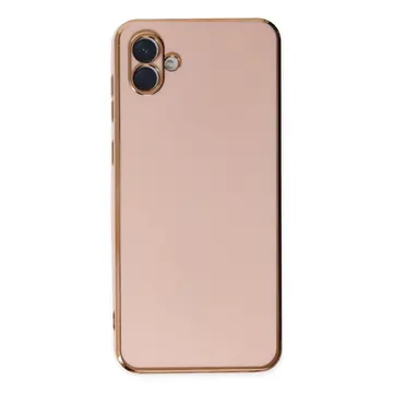 Samsung Galaxy A04 Kılıf Volet Silikon - Pembe