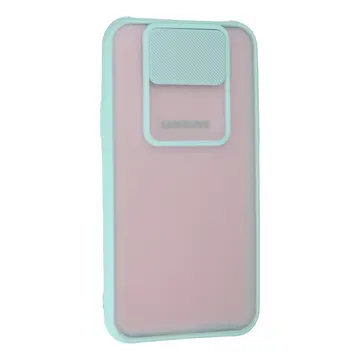 Samsung Galaxy J7 Kılıf Palm Buzlu Kamera Sürgülü Silikon - Turkuaz