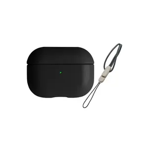 Airpods 3 (3.nesil) 405 Deri Kılıf - Siyah