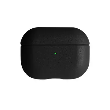Airpods 3 (3.nesil) 405 Deri Kılıf - Siyah