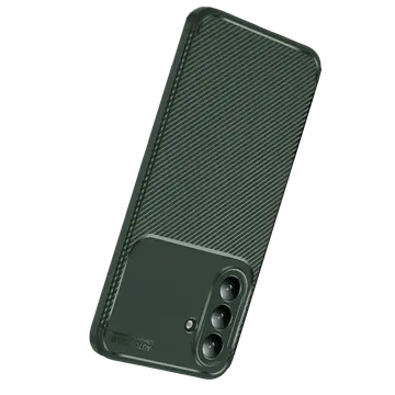 Samsung Galaxy S26 Auto Focus Karbon Kapak - Koyu Yeşil