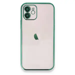 İphone 11 Kılıf Razer Lensli Silikon - Yeşil