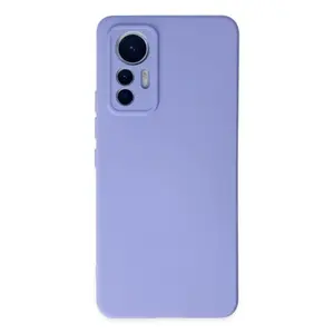 Xiaomi Mi 12 Lite Kılıf Nano İçi Kadife Silikon - Lila