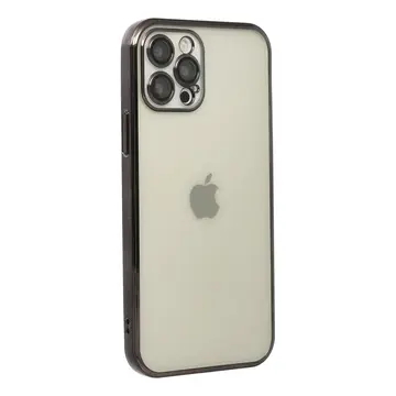 İphone 12 Pro Kılıf Razer Lensli Silikon - Siyah