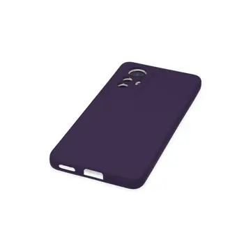 Xiaomi Mi 12 Lite Kılıf Nano İçi Kadife Silikon - Mor
