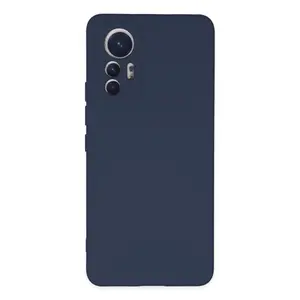 Xiaomi Mi 12 Lite Kılıf Nano İçi Kadife Silikon - Lacivert