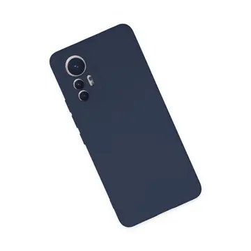 Xiaomi Mi 12 Lite Kılıf Nano İçi Kadife Silikon - Lacivert
